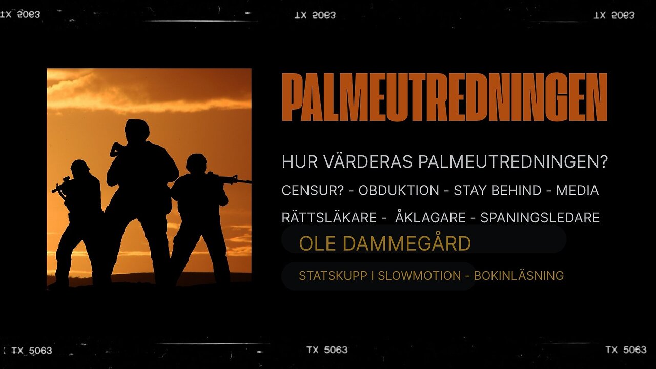 Palmeutredningen - En riktig utredning?