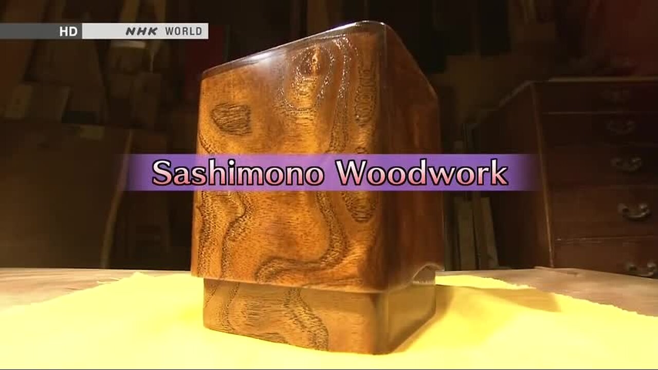 Sashimono Woodwork in Japan