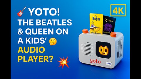 🎸 Yoto! The Beatles & Queen on a Kids’ Audio Player 🎧 | Music Legends Meet Storytime