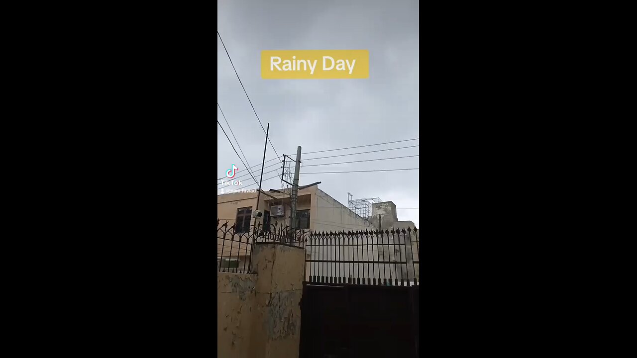 Rainy Day In Lahore