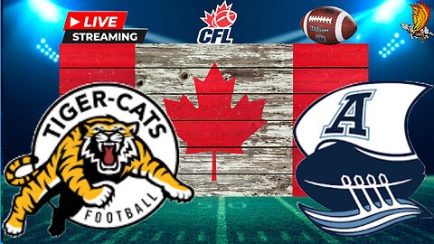 Hamilton Tigercats vs Toronto Argonauts: CFL Week 5 LIVE Watch Party and Play by Play