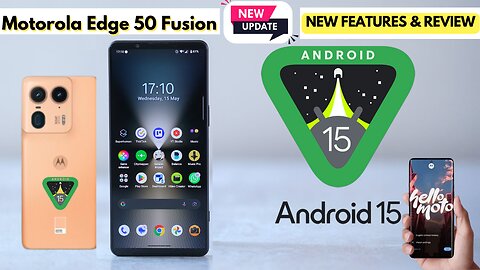 Moto Edge 50 Fusion Big Update With Android 15 | All Features Explained | Green Line? MUST Watch