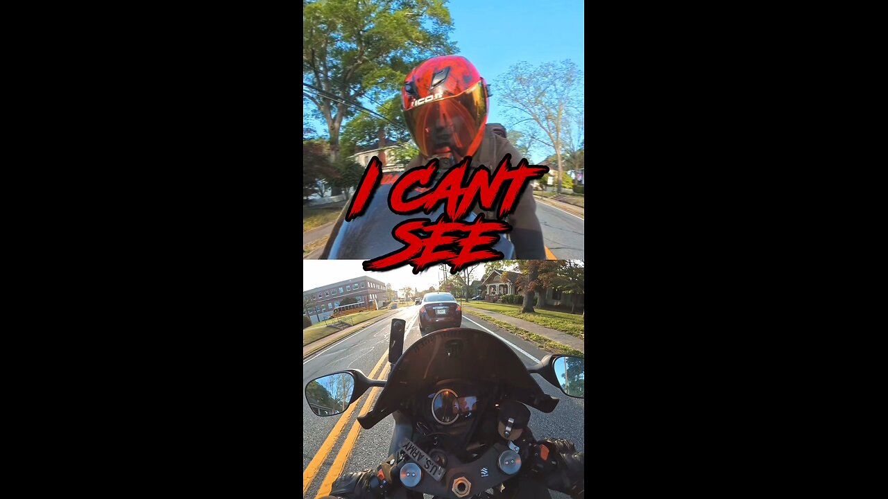 I Cant See!