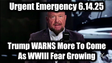 Alex Jones Urgent Emergency 6.14.25 - Trump WARNS More To Come As WWIII Fear Growing