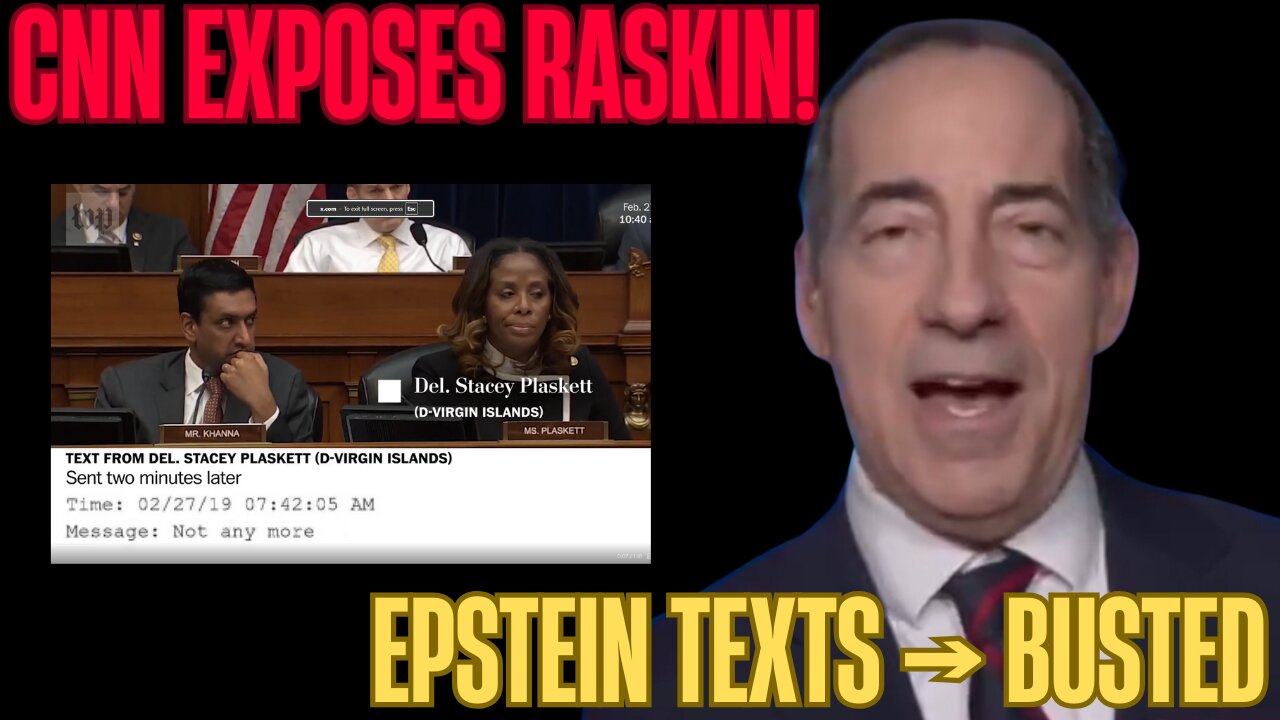 Jamie Raskin HUMILIATED After Trying to Spin Epstein Contact