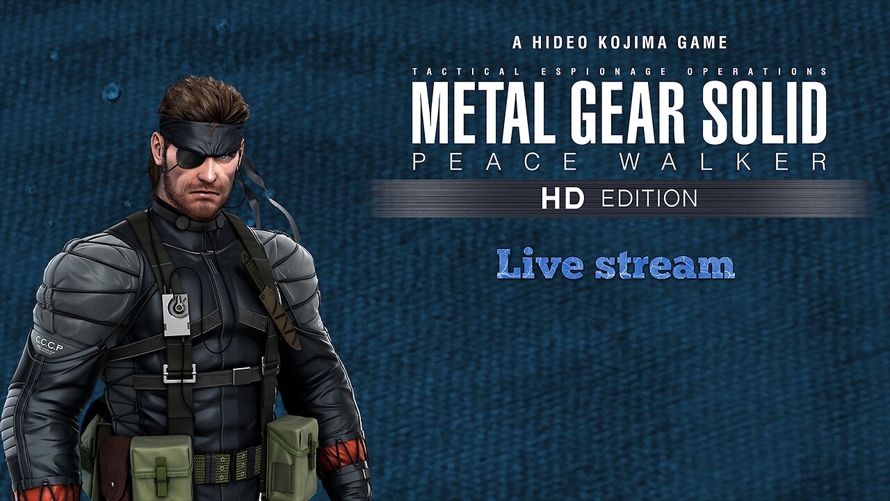 Metal Gear Solid: Peace Walker - HD Edition (PS3) part 1
