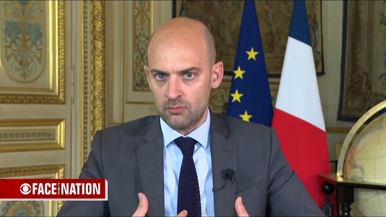 French Foreign Minister Calls For A Two State Solution