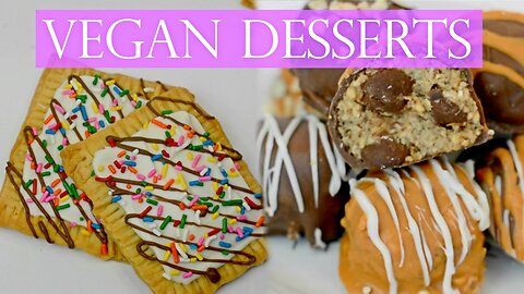 Easy Vegan Dessert Recipes!