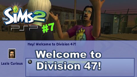 Sims 2 PSP: Welcome to Division 47!