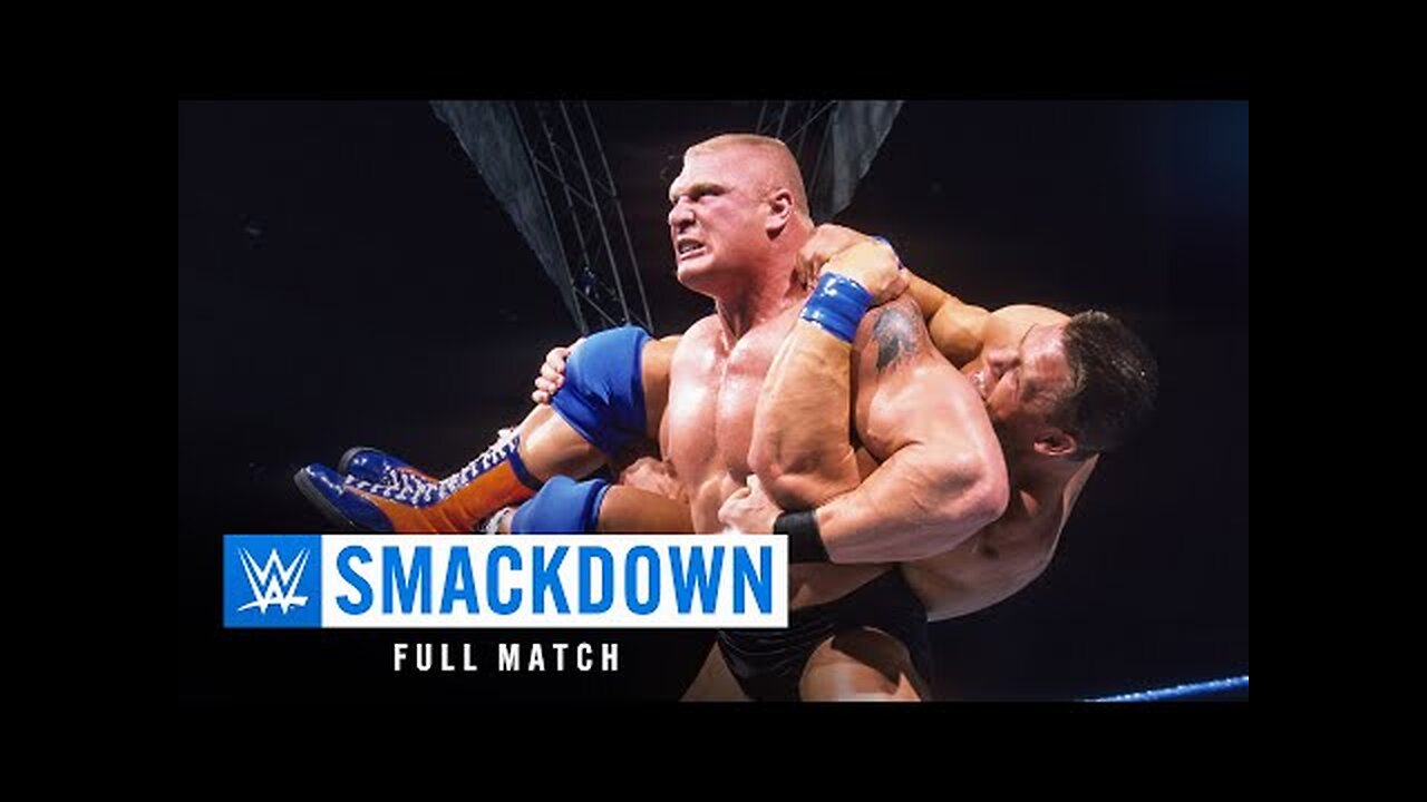 FULL MATCH_ John Cena vs. Brock Lesnar_ SmackDown, Sept. 19, 2002