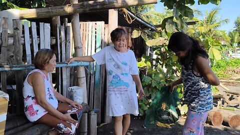Fish Bought! Mama Virgie & Tiya Janet Stop by Eden's Place Before Heading Home
