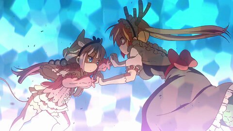 Miss Kobayashi's Dragon Maid - Kanna and Tohru "playing"