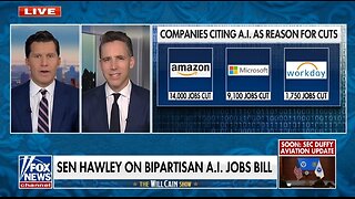 Sen Josh Hawley: AI Needs To HELP American Workers, Not Take Their Jobs