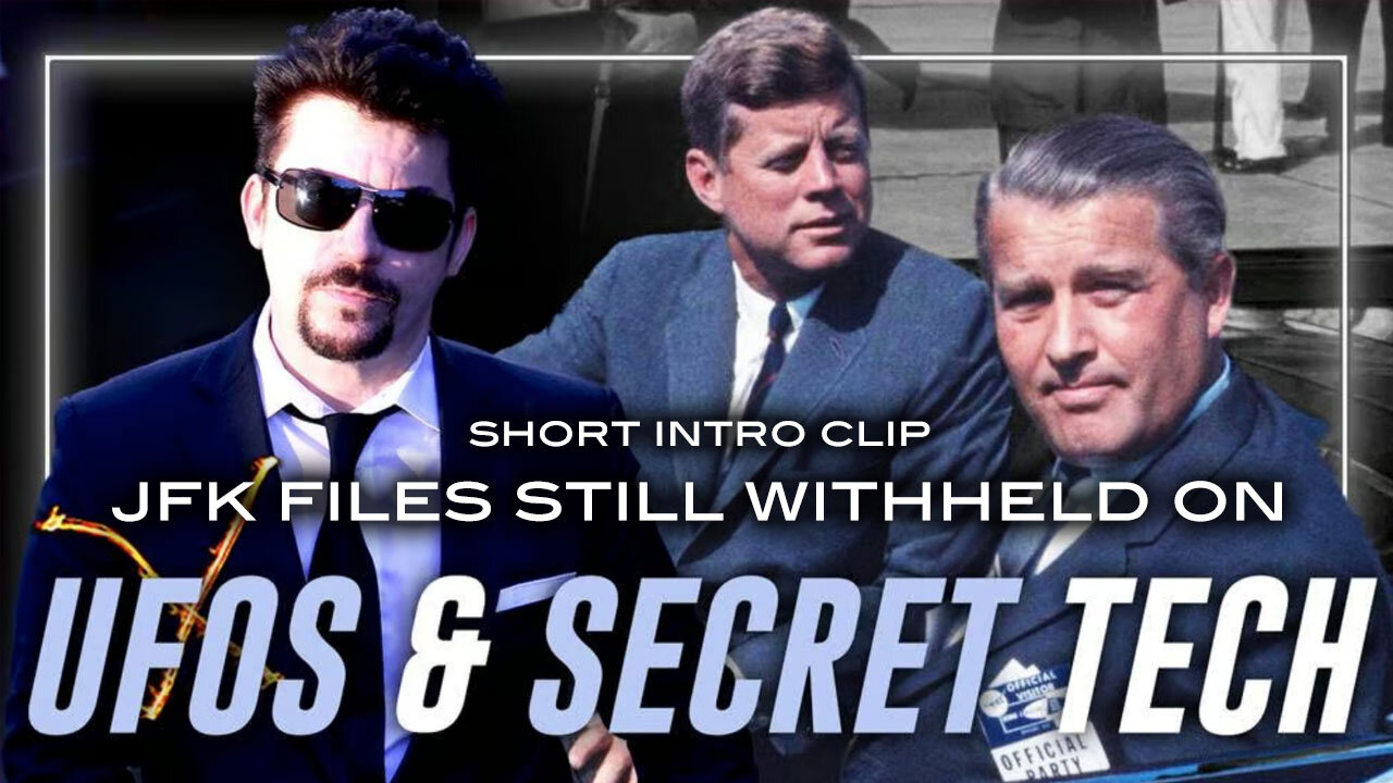 Short Intro Clip of JFK Files Still Withheld on UFOs and Secret Tech
