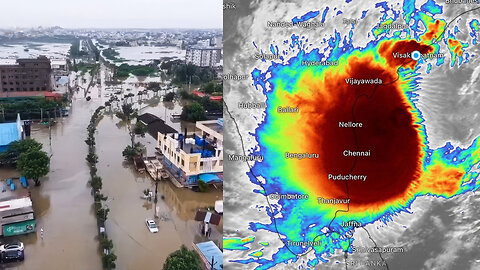Cyclone Monta Causes Chaos in India — Massive Floods, Two Million People Affected