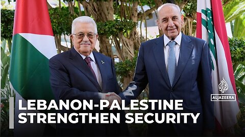 Palestinian president in Lebanon_ Leaders agree to bring camps under state control