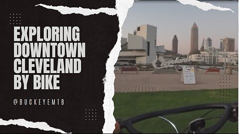 Exploring Forgotten Downtown Cleveland by Bike: Guardians Conspiracy, Stadiums & Secrets