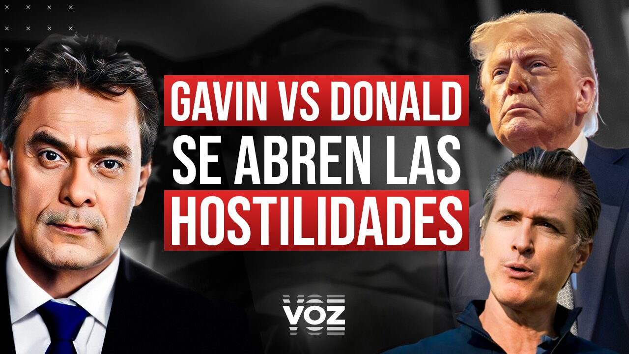 Gavin vs. Donald: se abren las hostilidades