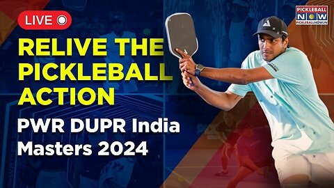 (PART 5) PWR DUPR India Masters – Relive the action! Watch intense battles with pickleball legends!