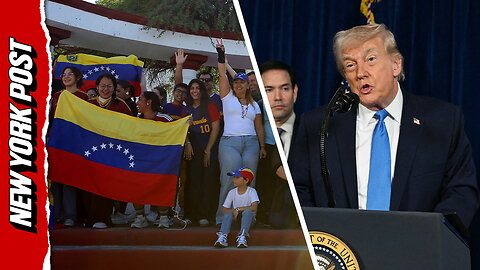 'We wanna surround ourselves with good neighbors' Trump speaks on protecting Venezuela