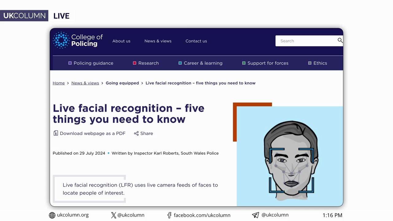 AI Policing, Policy Overhauls and the Illusion of Safety as Big Brother Tightens Grip | UK Column