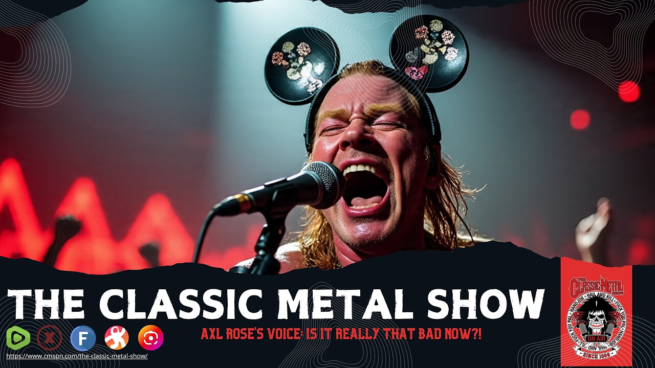 AXL ROSE'S VOICE: IS IT REALLY THAT BAD NOW?!
