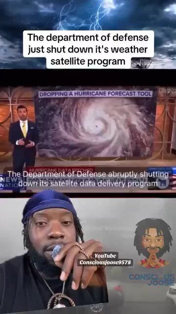 DOD Abruptly Shuts Down It’s Weather Satellite Program