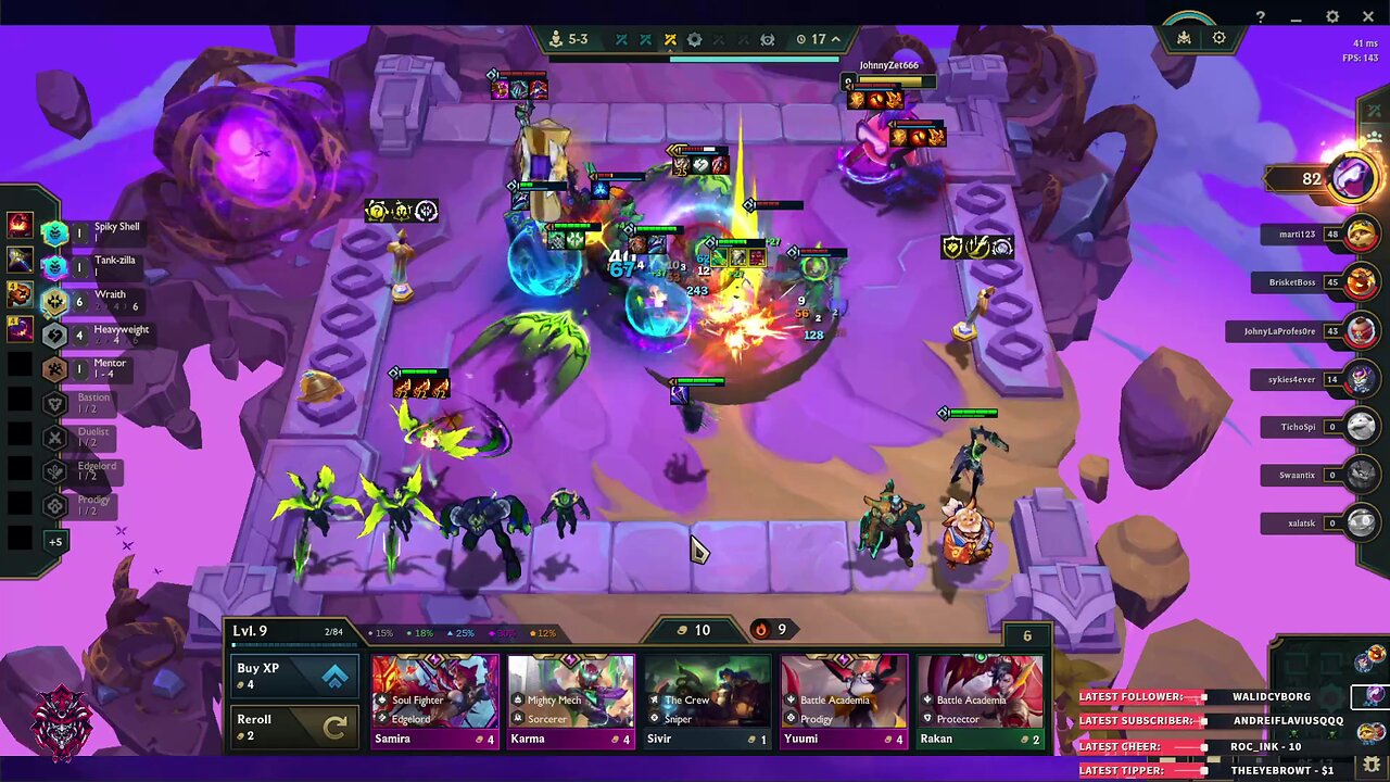 Cafeluta si chill in Teamfight Tactics ...