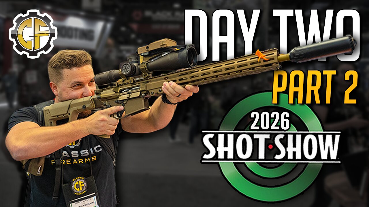 SHOT Show 2026 Day 2 Part 2 | The American-Made SR3M, Modern Hi-Power Pistols, & More