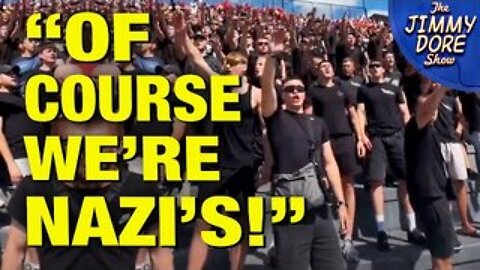 Ukrainians CAUGHT Showing Off That They’re Neo-Nazis At Football Game!