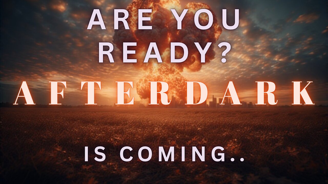 Are you ready? //// AFTERDARK IS COMING..