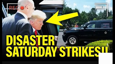 Trump gets FLIPPED OFF to HIS FACE on DISASTER SATURDAY