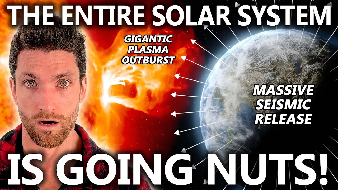 The Sun EXPLODES with an INSANE PLASMA OUTBURST as GLOBAL SEISMIC SWARM Begins 💥