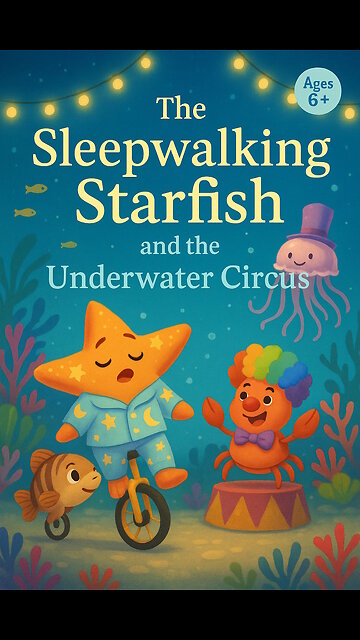 The Sleepwalking Starfish and the Underwater Circus: A reading book for children aged 6 and up