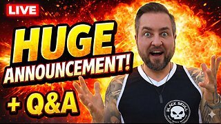 HUGE ANNOUNCEMENT + Live Q&A