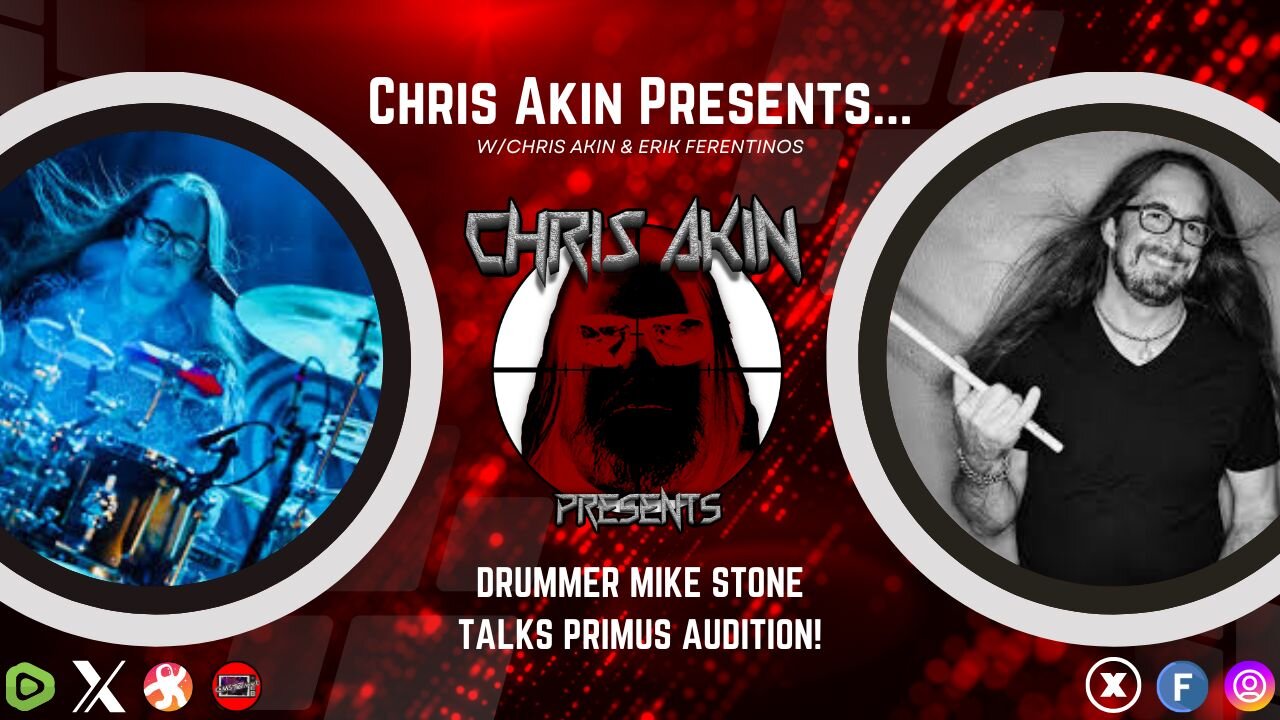 Primus Drummer Finalist Mike Stone Rocks the Mic! (Commercial Free)