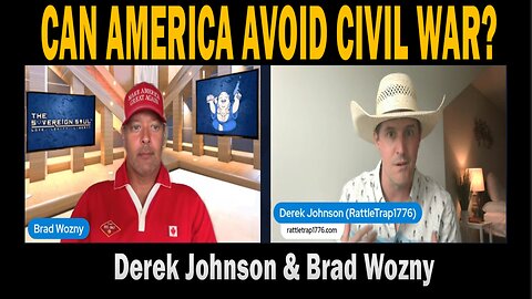 Derek Johnson & Brad Wozny: - WWG1WGA - Flag Day in DC, Trump Comms, Can America Avoid [DS] Civil War?