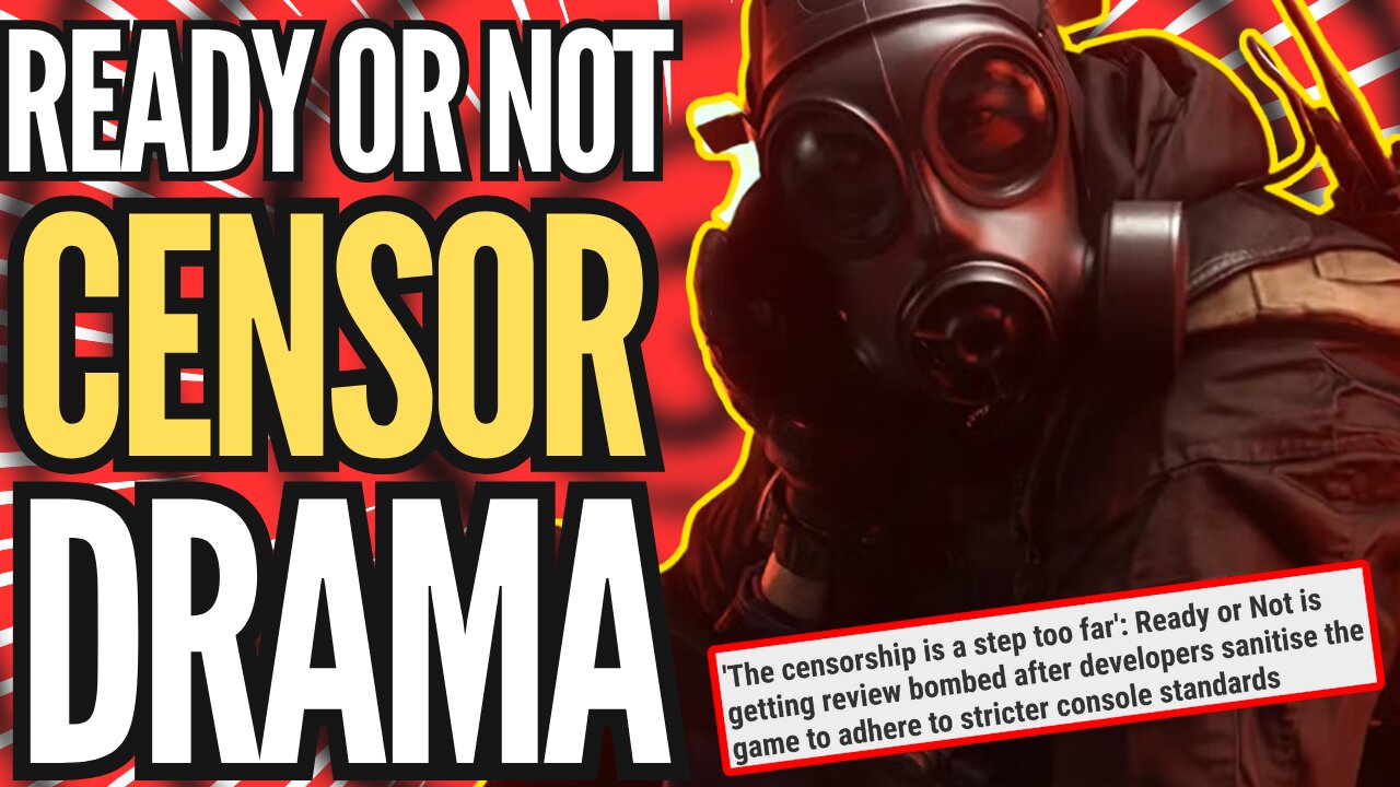 Ready Or Not Developers BETRAY PC GAMERS | Forcibly CENSOR THE GAME And Blame CONSOLE RELEASE FOR IT