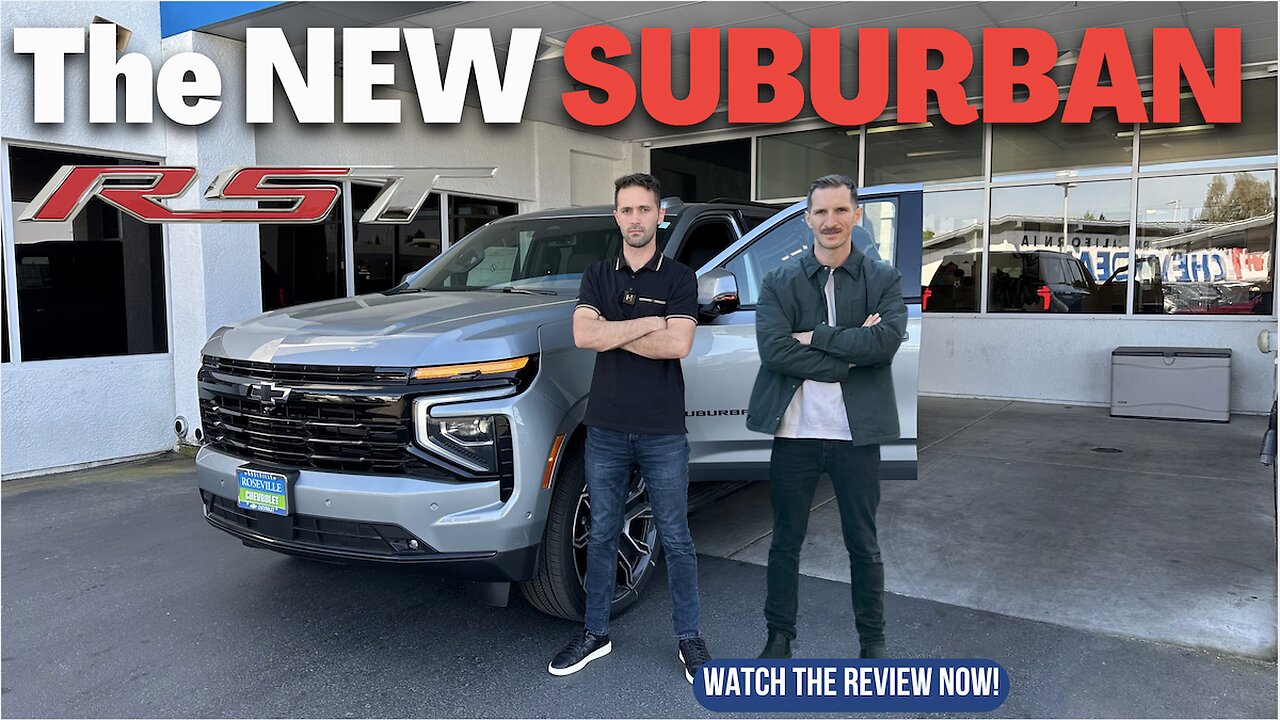 2025 Chevrolet Suburban RST. What we know!