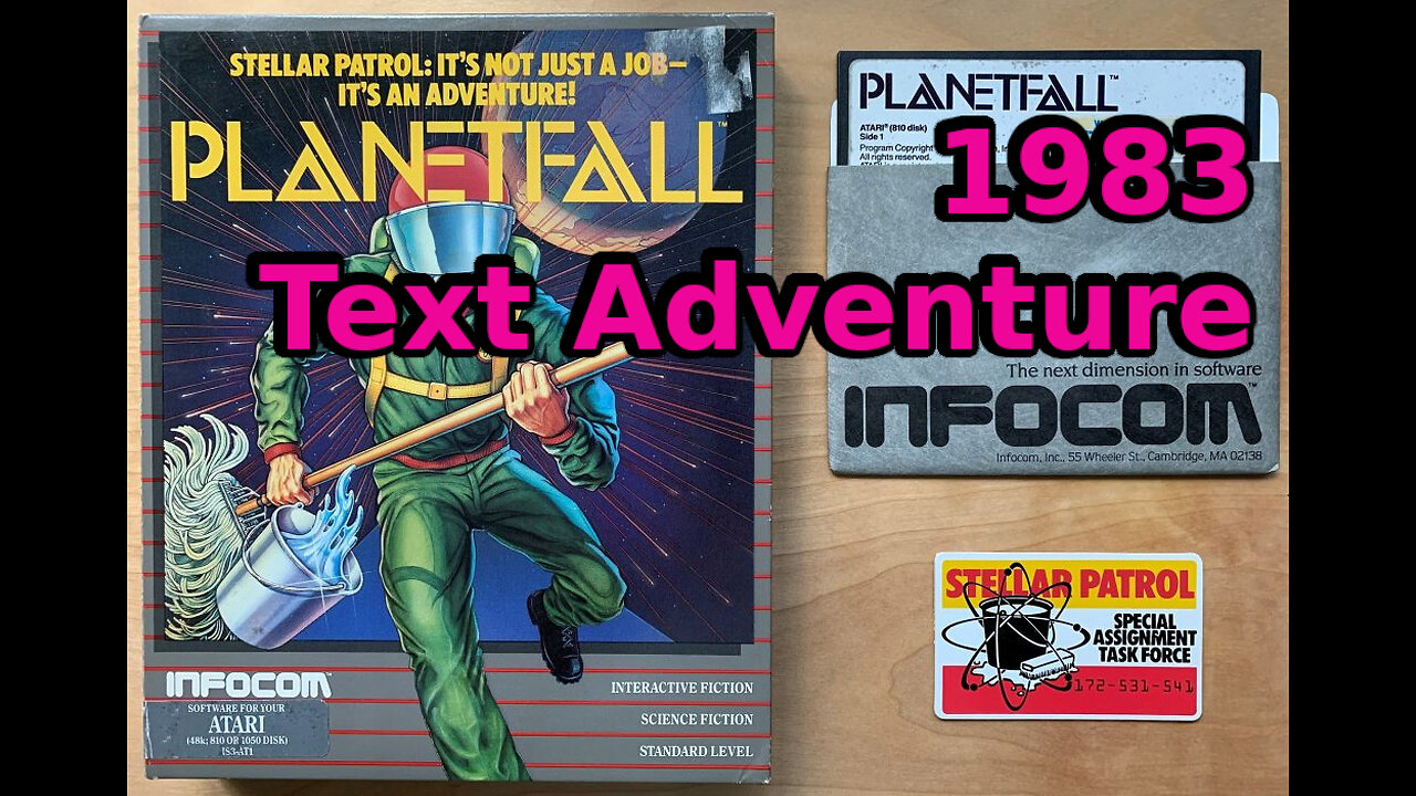 Infocoms's Planetfall, 1983