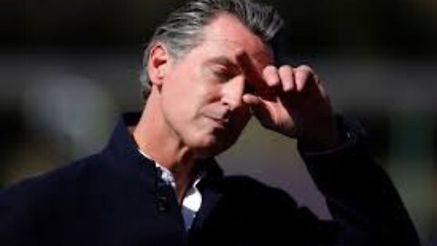Gavin Newsom Breaks Down In Tears After Trump Strikes Back