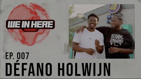 Defano Holwijn bij podcast