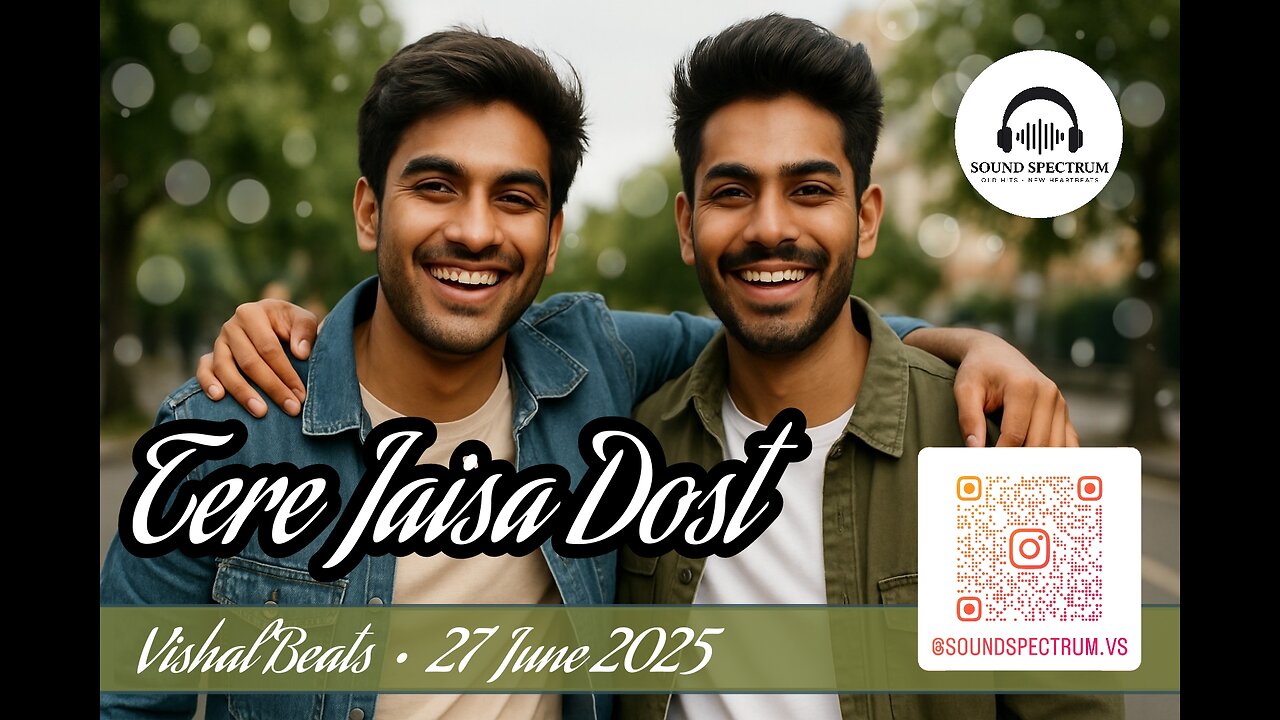 Tere Jaisa Dost | Official Friendship Song 2025 | Lyrics & Composed by Vishal Beats✌