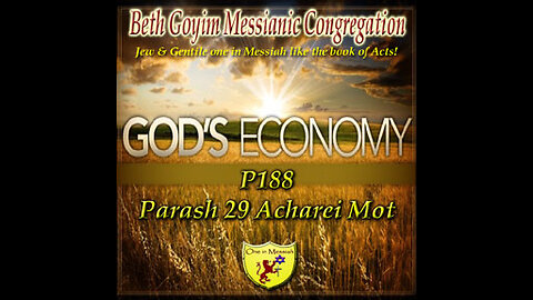 BGMCTV P188 Parash 29 Acharei Mot (After the Death) Vayikra_Leviticus 16_1 to 18_30