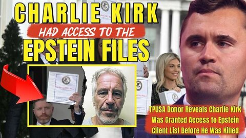 The Awake Nation 10.27.2025 Charlie Kirk Had Access To The Epstein Files