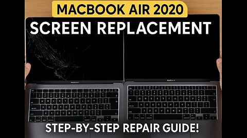 MacBook Air 2020 (A2179) Screen Replacement | DIY Repair Tutorial! 💻