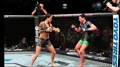 Irene Aldana Vs Amanda Nunes UFC5 Womens Bantamweight ( Gameplay)
