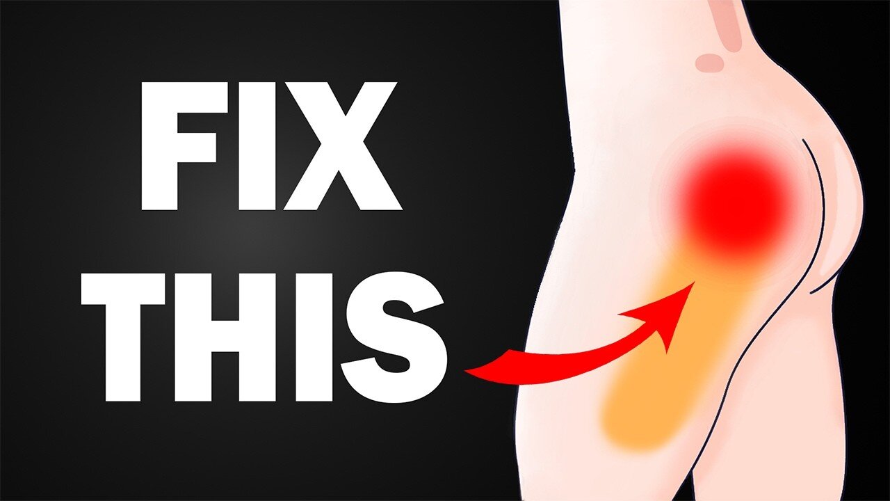 The ONLY 3 Exercises You Need To Fix PIRIFORMIS SYNDROME For Good!