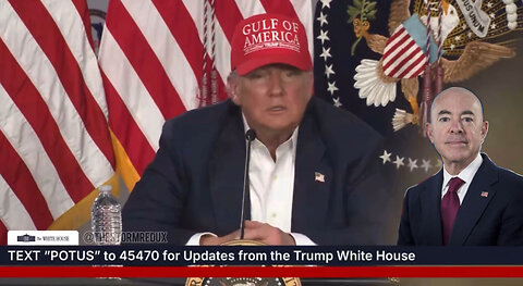 President Trump was just asked by Julio Rosas why Alejandro Mayorkas has not been arrested yet… I told you you’re watching the Truman show. No one will go to jail. 🤯🤬🤦‍♂️