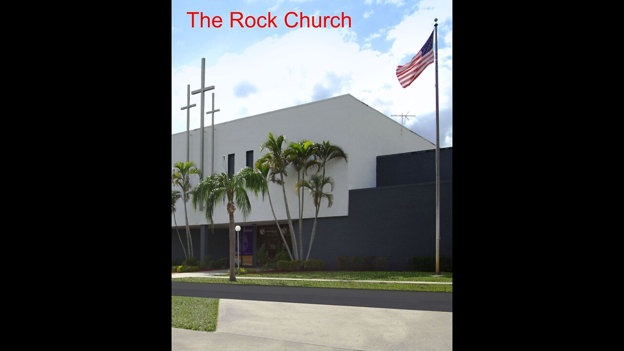 08/23/2025 - Sunday Jesus is the only truth and way and the life. Join Me at the Rock Church today
